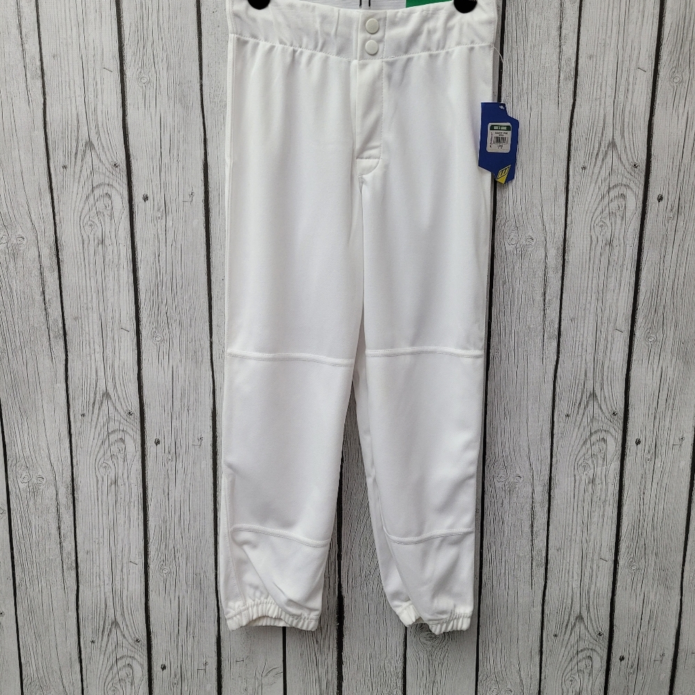 Worth® Girls' Cropped Baseball Athletic Uniform Pants Size L